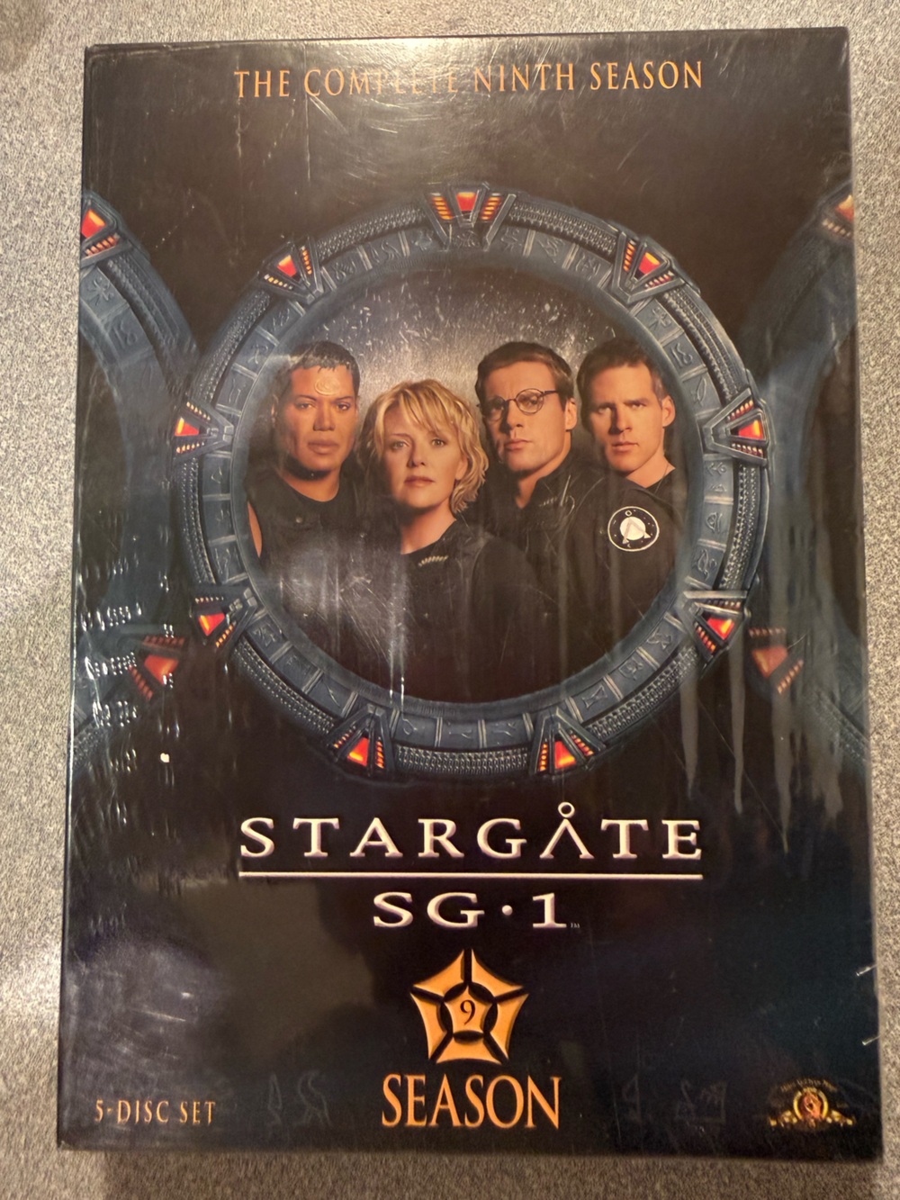 Stargate SG-1 Season 9 DVD - Black